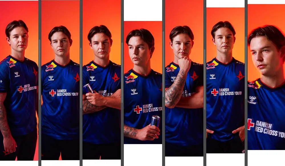 Red Bull and Astralis partner