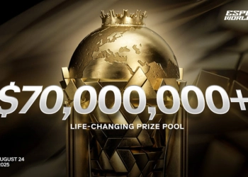 Esports World Cup will feature a total prize pool of $70 million.