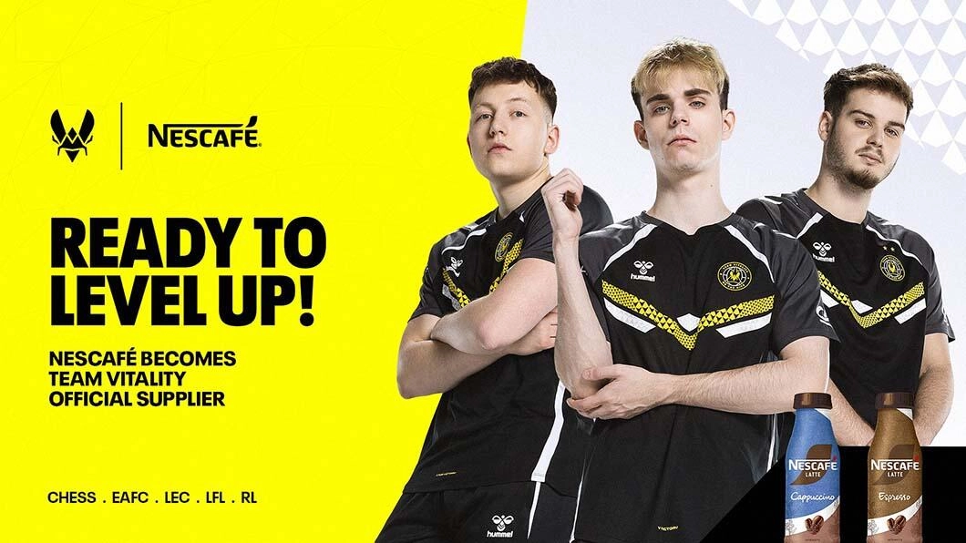 Team Vitality signs sponsorship deal with Nescafe Latte across multiple teams