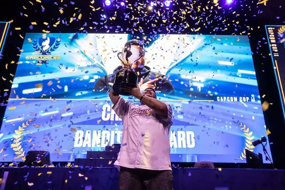 Capcom Cup IX Champion MenaRD. Credit Robert Paul