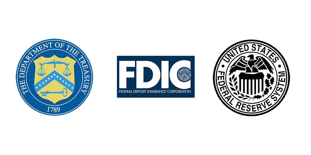 FDIC Federal Reserve Treasury Department Silicon Valley Bank