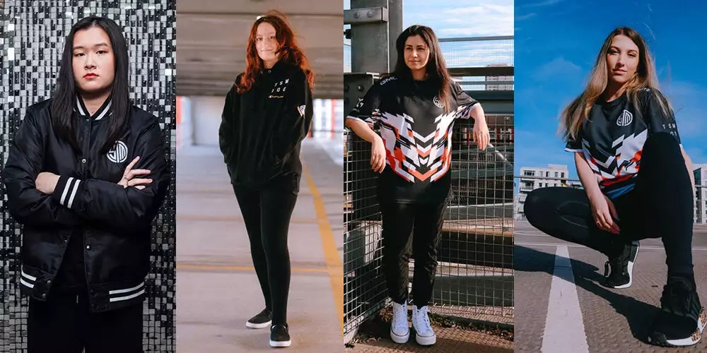 Women of TSM Apex Legend Team