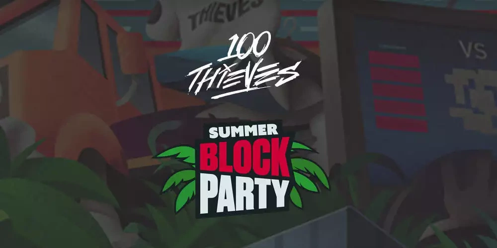 100 Thieves Summer Block Party August 2023