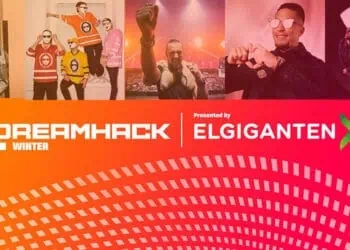 Pictured, left to right: Bell, LBSB, DJ Altégo, Lucianoz, and Estraden. Credit: DreamHack