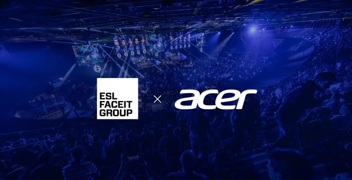 ESL FACEIT Group partners with Acer for Dota 2 and Counter-Strike 2 esports