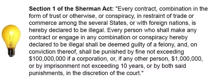 Sherman Act Section 1