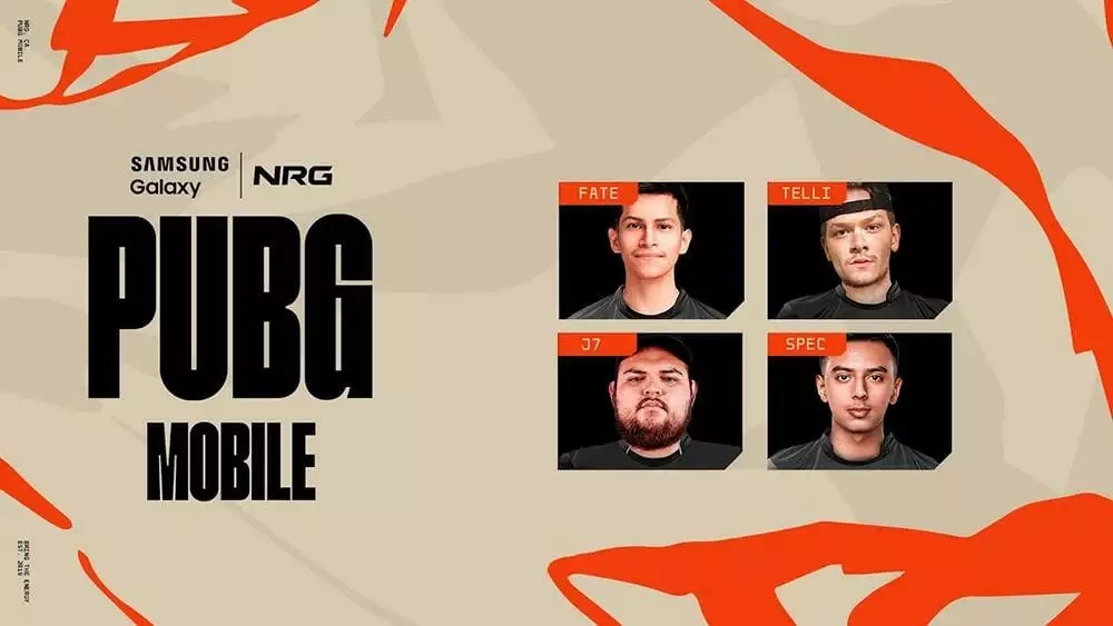 NRG teams with Samsung Galaxy to launch PUBG Mobile team NRG Galaxy