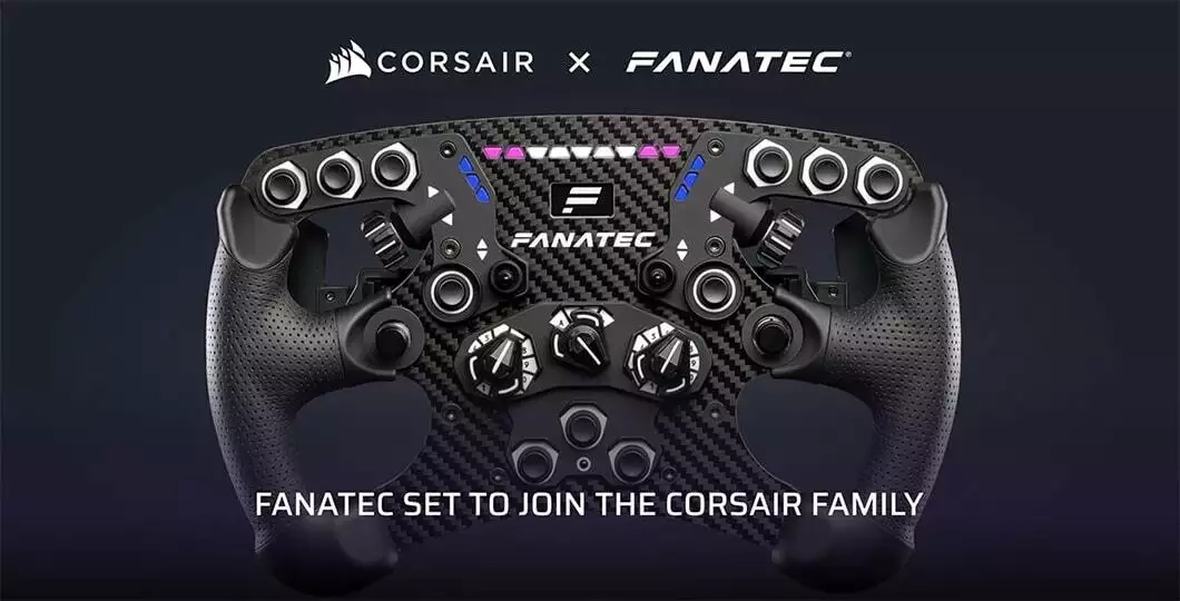 CORSAIR set to acquire Fanatec sim racing brand