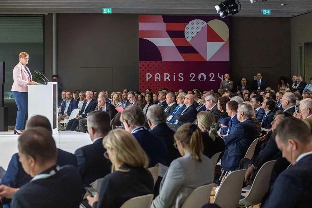 IOC promotes future ready, which includes esports, at IF Forum in France. Credit: IOC/Yoan Jeudy