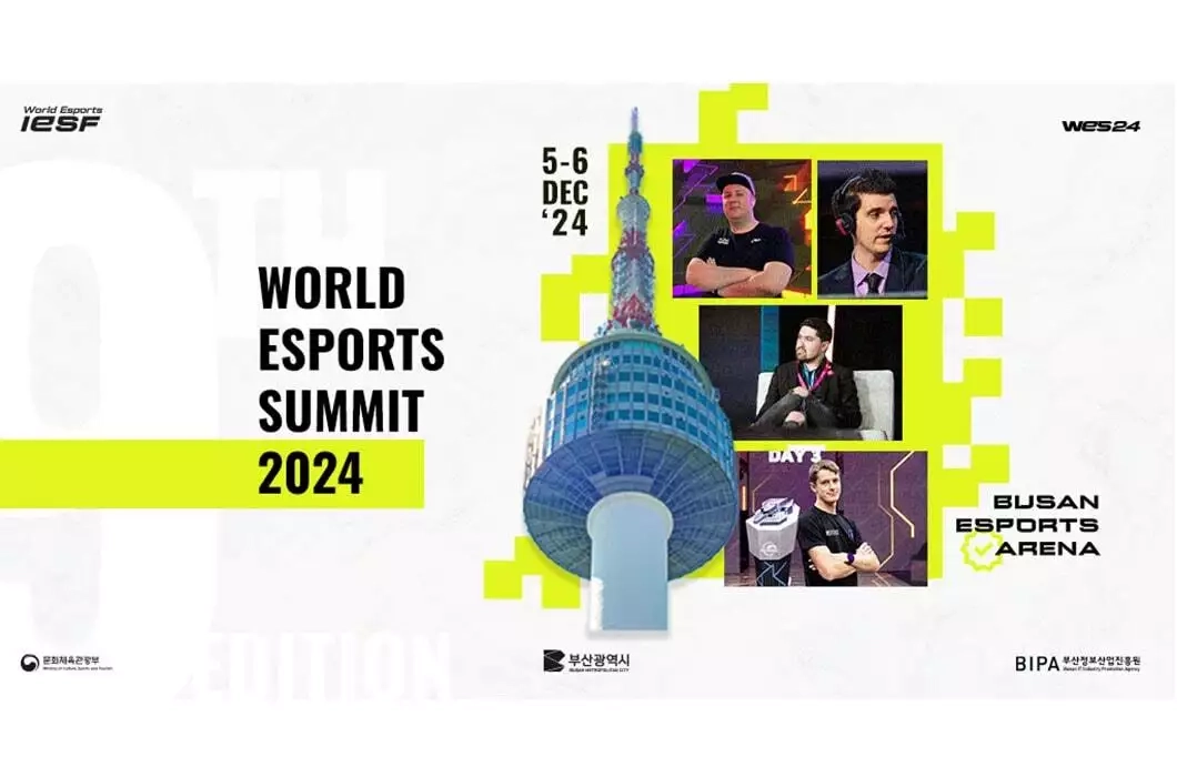 IESF World Esports Summit Set for December in Busan, South Korea