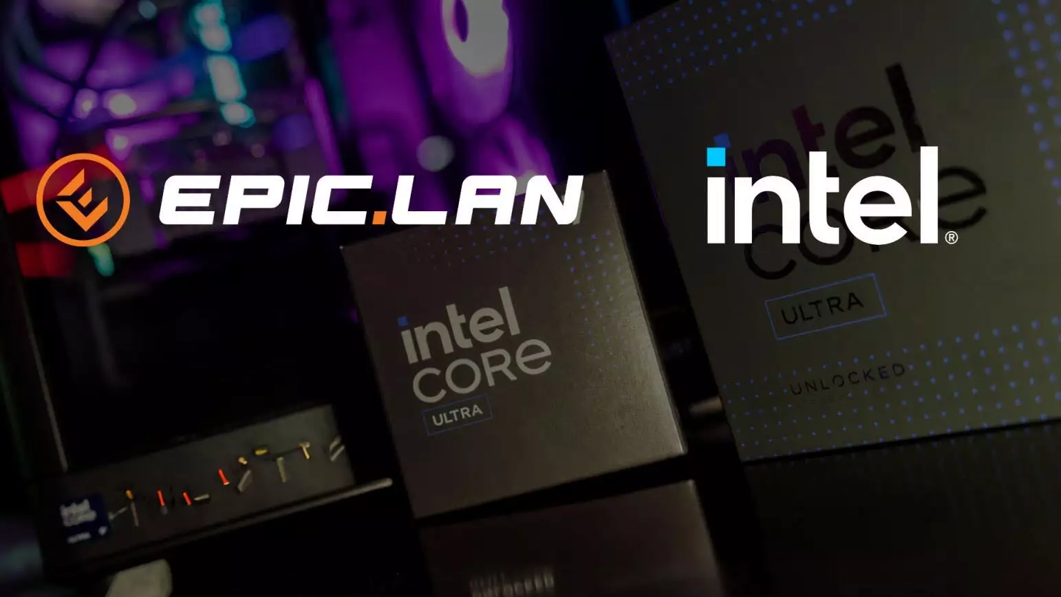 EPIC.LAN teams with INTEL UK for fifth year in a row.