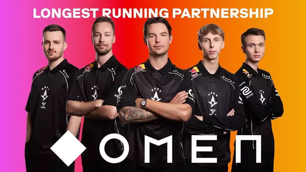 OMEN by HP renews partnership with esports organization Astralis