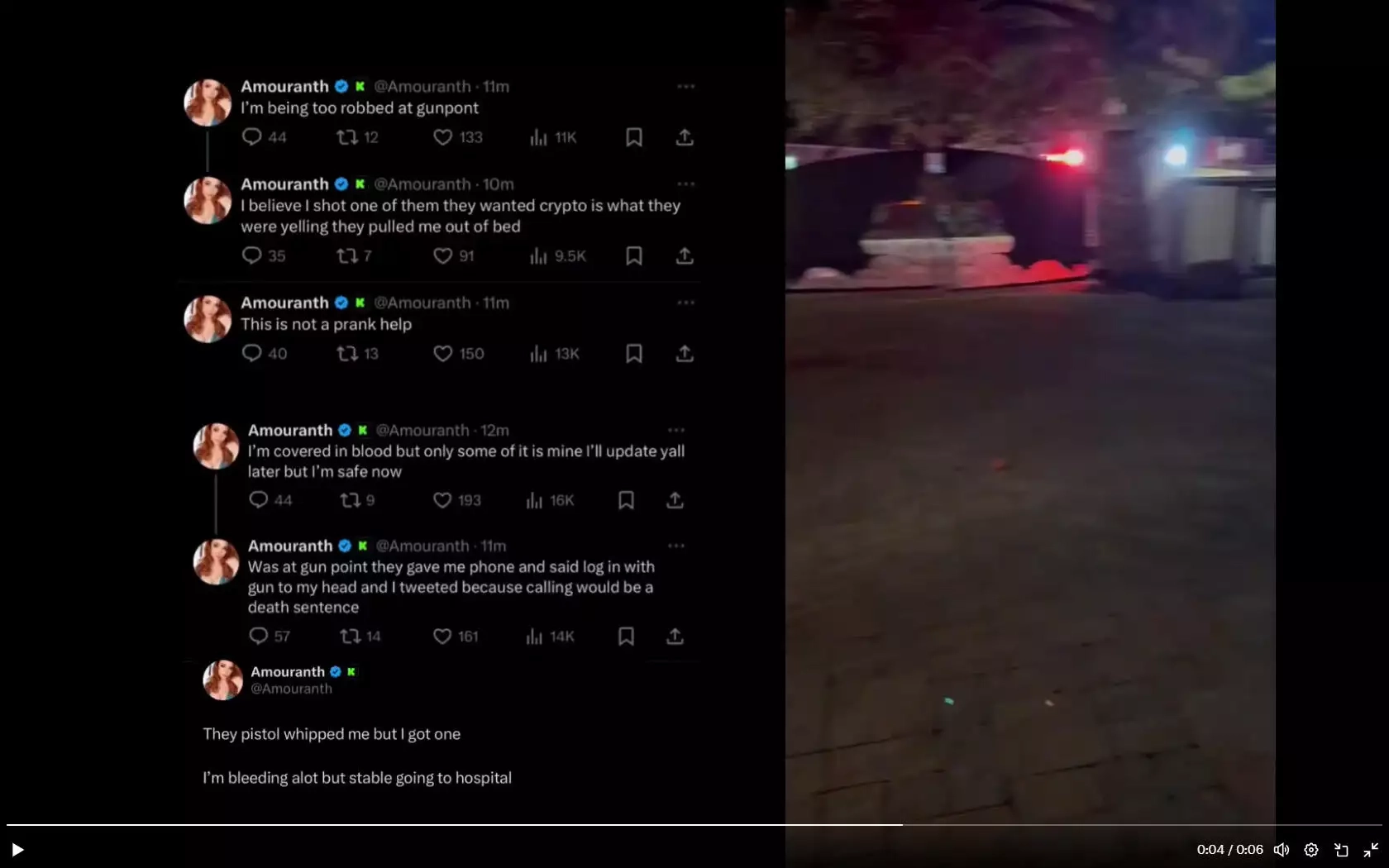 Amouranth victim of home invasion