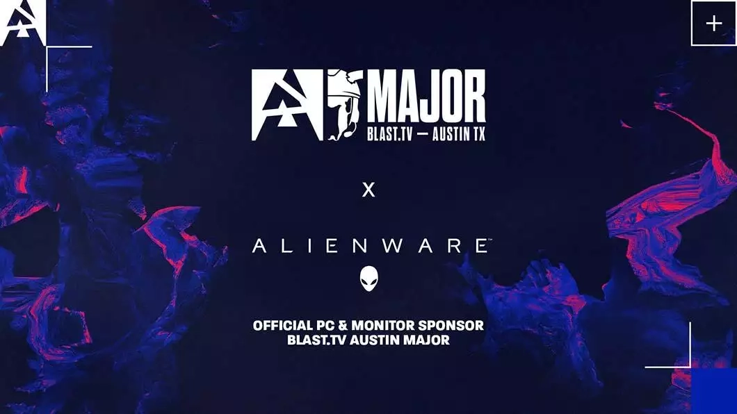 BLAST partners with Alienware for Austin Major.