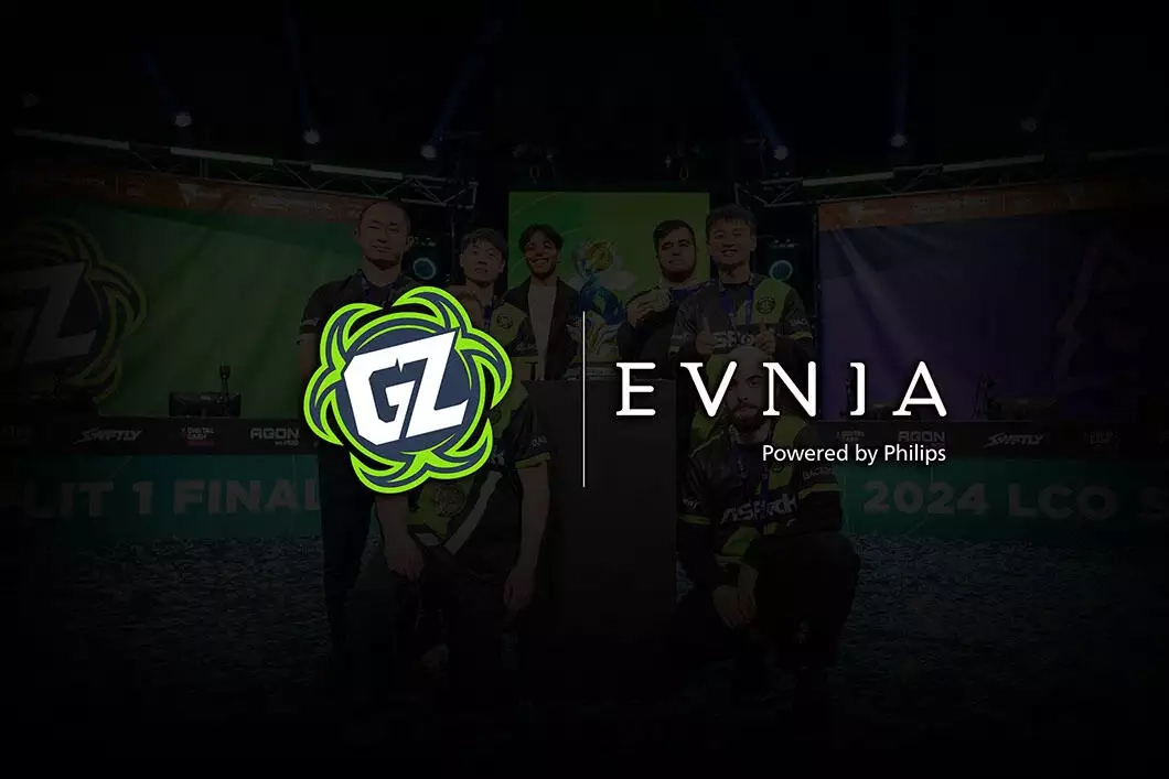 Ground Zero Gaming partners with Philips Evnia for the 2025 season.
