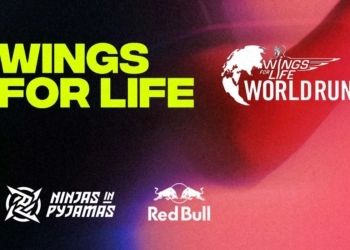 Ninjas in Pyjamas pros and staff go all-in on Red Bull Wings For Life Run.