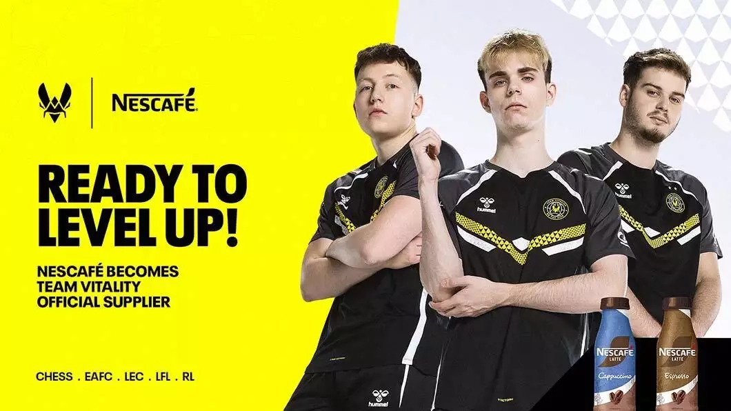 Team Vitality signs sponsorship deal with Nescafe Latte across multiple teams