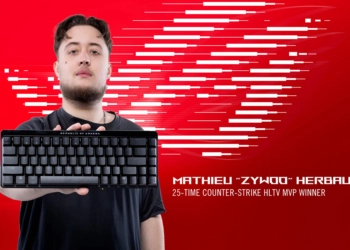 ASUS ROG taps ZywOo to be an official keyboard ambassador.