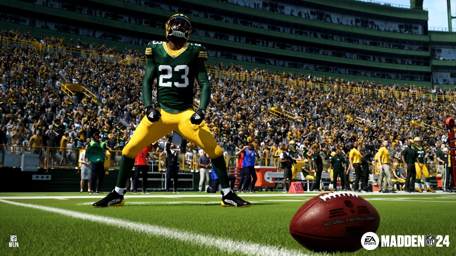 Madden NFL 24 Screnshot of Green Bay Packers' CB Jaire Alexander - Image Credit: EA Sports