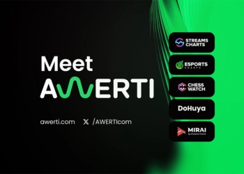 Esports Charts parent company rebrands to AWERTI to reflect the expansion of its business operations.