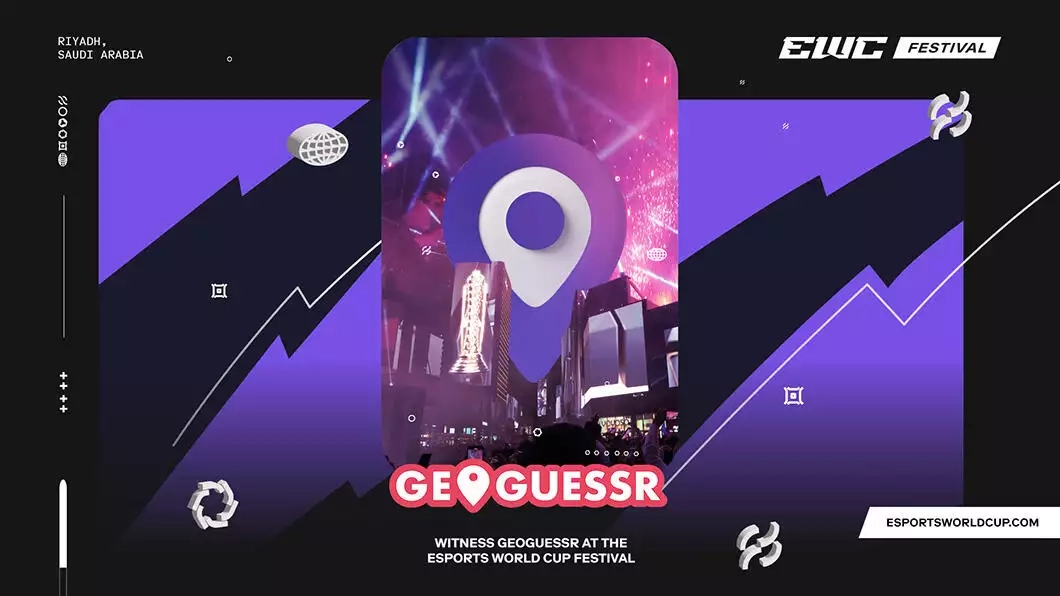 GeoGuessr will be part of the Esports World Cup Festival.