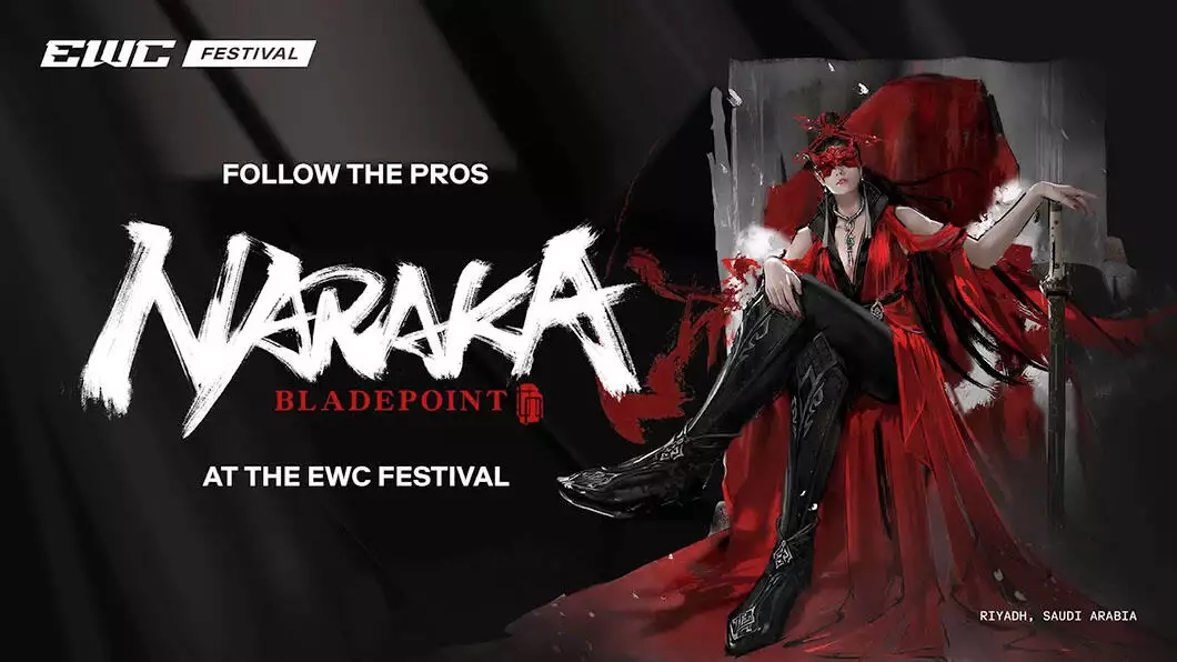 Naraka: Bladepoint first title named for the Esports World Cup Festival.