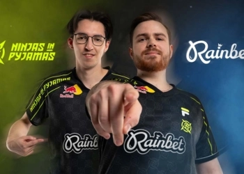 Rainbet named Ninjas in Pyjamas main jersey sponsor for its Counter-Strike 2 team.