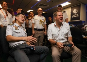 British Esports team with UK Ministry of Defence for International Defence Esports Games.
