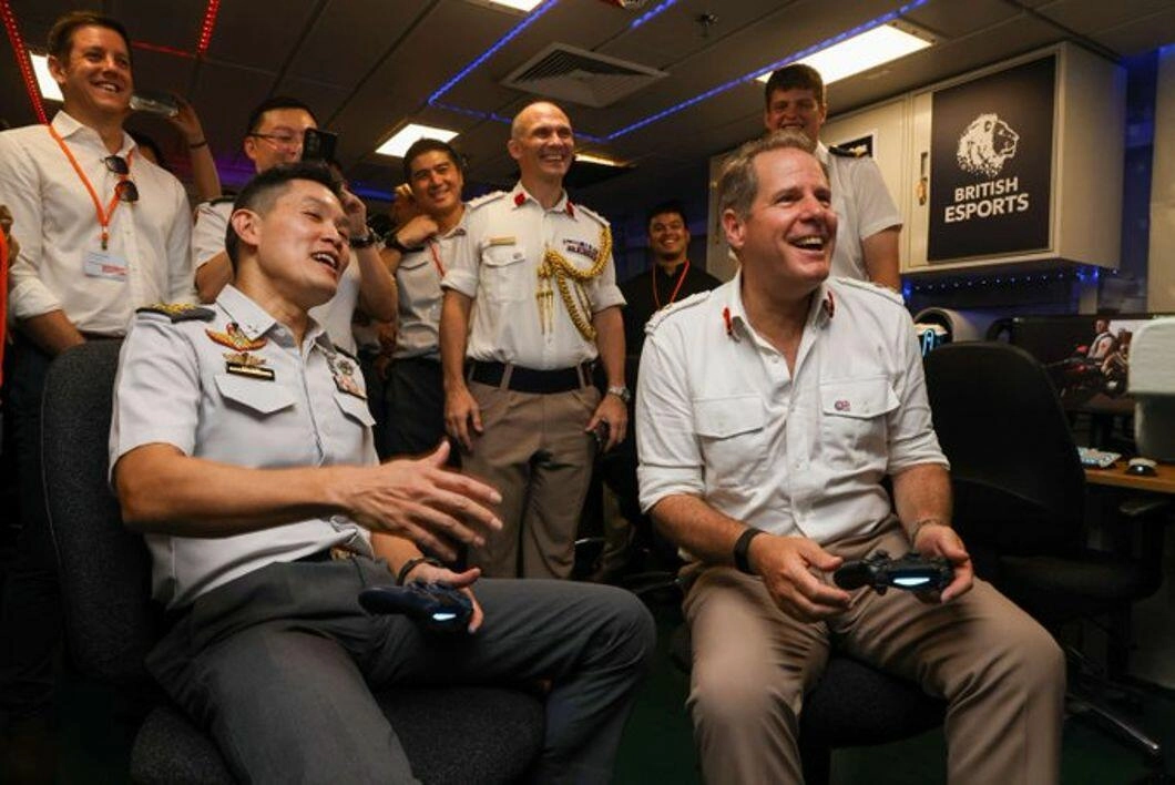 British Esports team with UK Ministry of Defence for International Defence Esports Games.