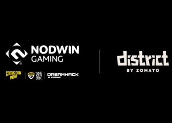 NODWIN Gaming partners with District by Zomato as exclusive ticketing partner.