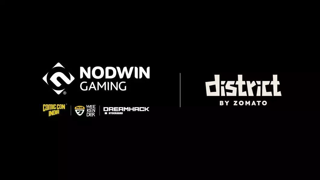NODWIN Gaming partners with District by Zomato as exclusive ticketing partner.