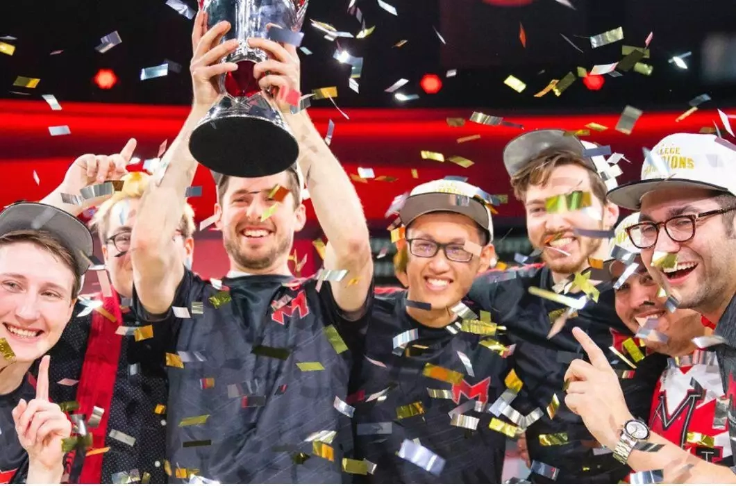 Pictured: Students at Maryville University. New study by VOICE released on the benefits of esports at colleges and universities. Image credit: VOICE