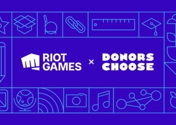 Riot Games partners with DonorsChoose for the third year in a row.