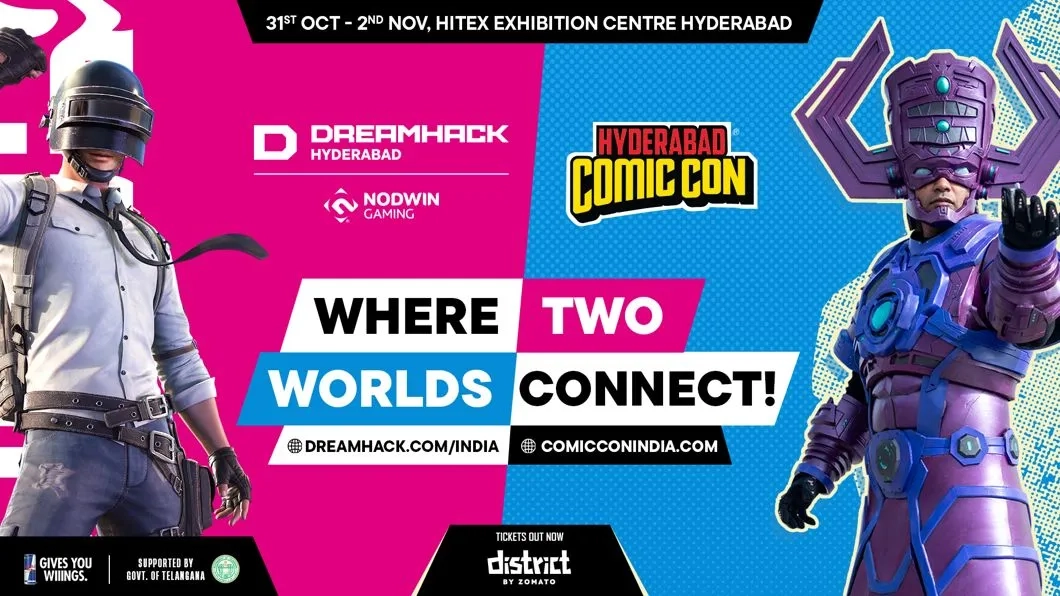 DreamHack India rolled into Hyderabad Comic Con 2025.