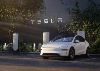 Tesla Shows off Model Y at the BGMS Season 4 Grand Finals in September.