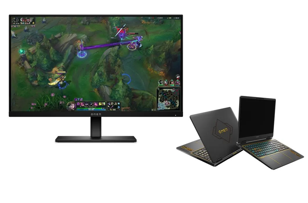 HP launches new League of Legends themed gaming monitor, gaming laptop to celebrate Worlds 2025.