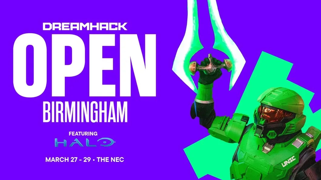 Halo coming to DreamHack Birmingham in 2026.