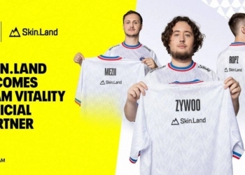 Team Vitality signs deal with skin trading platform.