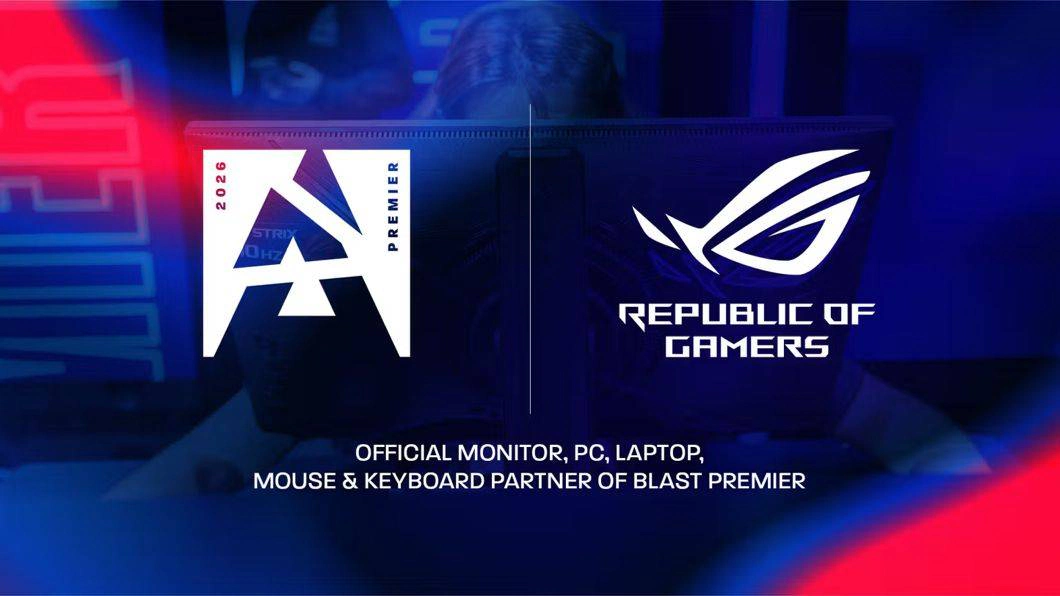 ASUS ROG renews deal with BLAST for Counter-Strike 2 events.