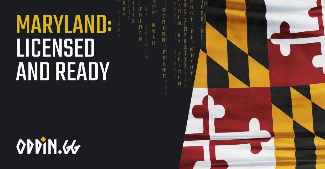 Oddin.gg secures Maryland betting license.