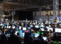 Gamers competing at Insomnia LAN